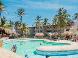 Hotel Playa Palmeras Cartagena - Vía al Mar，位于卡塔赫纳的酒店