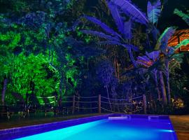 Jardim Botânico Casa Rossa Bungalows & Apartments，位于莫罗圣保罗的酒店