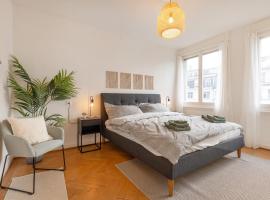 Spacious City View Apartment - Prime Location Biel，位于比尔的住宿