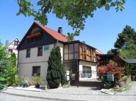 Pension Sonja M&uuml;ller，位于Nohra的舒适型酒店