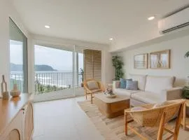 Serene and Modern Beachfront Condo with Ocean Views