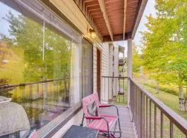 Brian Head Studio Condo with Balcony and Mountain View