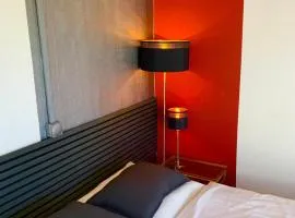 Nice apartment in Kværs - kitchen and EV charging