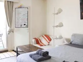Bright studio in Vanves near Paris
