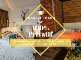 Le Chalet Champenois - Jacuzzi - Terrasse - Calme - Ciné Netflix