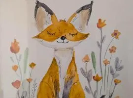 Fuchsbau im Ferienhaus an der Holzecke