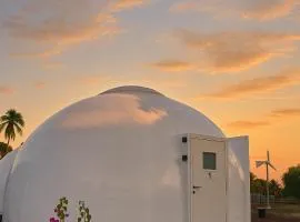 Iglú Simbad con vista al cielo