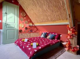 Nature et &eacute;vasion，位于Houdancourt的带泳池的酒店