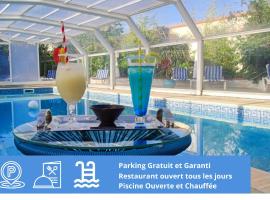 Le Galion Hotel et Restaurant Canet Plage - Logis，位于鲁西隆地区卡内的酒店