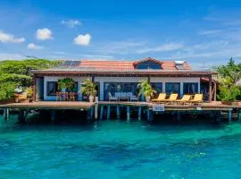 Oceanfront Villa with Overwater Deck