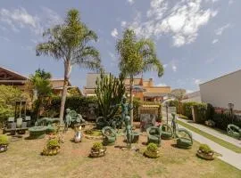 Casa Tematica com Piscina e Churrasqueira