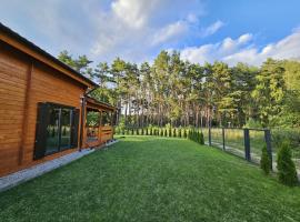 Domek przy lesie SPA，位于尼苏利采的酒店