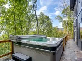 Modern Nellysford Getaway with View Deck and Fire Pit