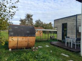 Maisonnette des trois fronti&egrave;res，位于Richwiller的豪华帐篷营地