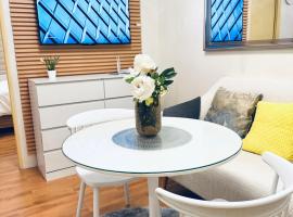 Modern Cozy 2BR Smart Lock Condo with Netflix 4K and YouTube Premium at Seawind，位于达沃市的分契式公寓