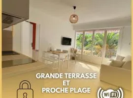 Magnifique T2 proche mer et ville refait à neuf avec terrasse