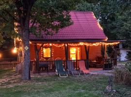 Ranczo w lesie - domki z jacuzzi，位于Ożarów的酒店