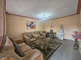Two bedrooms furnished houses in Mwea，位于Thiba的带停车场的酒店