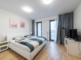 花园大厦公寓，位于布拉格的酒店