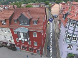 Pension Villa Colosseo im Herzen von Meiningen，位于迈宁根的酒店
