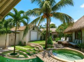 The White Key Luxury Villas，位于吉利特拉旺安的带热水浴缸的酒店