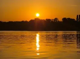 Seeblick Hausboot Sambesi