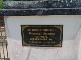 an nisa homestay & roomstay jeli，位于Jeli的酒店