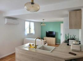 Duplex provençal au cœur des vignes à 5 min du centre-ville，位于Sablet的酒店