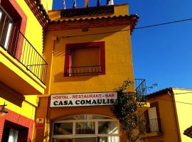 Hostal Restaurant Casa Comaulis，位于La Vajol的旅馆