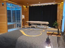 Chambre spa eden，位于Sainte-Ode的酒店