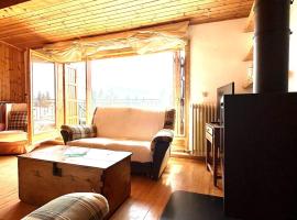 Marmota, Ático en Llívia, jardín comunitario con piscina y pista de tenis，位于利维亚的酒店