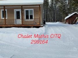 Chalet Mathis，位于Saint-Raymond的酒店