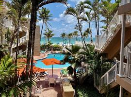 银海海滩度假村，位于劳德代尔堡的度假村