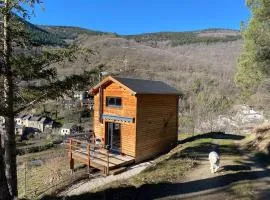 chalet bois montagne Urbanya Occitanie