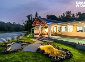 StayVista at Kailaasa with Bonfire, Plunge Pool - Riverfront