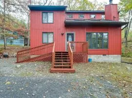 Fire Pit and Gas Grill Charming Poconos Abode!