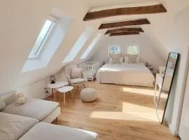 Lichtdurchflutete Dachgeschosswohnung mit Charme