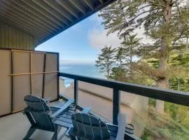 Steps to Otter Crest Beach: Studio w/ Resort Perks
