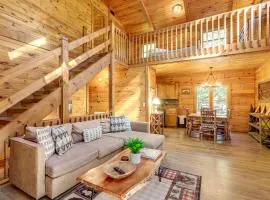 Blue Ridge Cabin with Hot Tub, Fire Pit, and Game Room