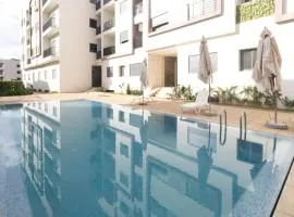 Elegant Apartment with Pool & Moroccan Lounge