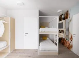 Fairschlafen Boutique Hostel Zimmer 1-01 mit Balkon