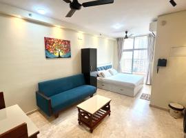 Picturesque LakeView Studio Apartment Hiranandani Estate Thane，位于塞恩的酒店