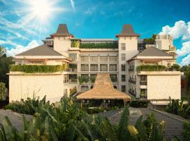 The Evren, Vagator - SLH-A Small Luxury Hotel，位于瓦加托的带泳池的酒店