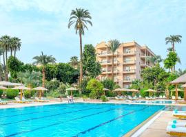 卢克索帕维隆冬季索菲特酒店，位于卢克索的带泳池的酒店