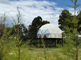 Glamping Oasis con Jacuzzi y fogata en Boyacá