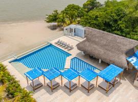 Casa Areia Frente Al Mar, Playa Privada，位于布兰卡滩的酒店
