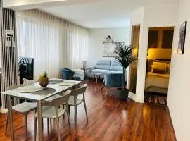 LE CARDINAL, appartement avec parking privé, gare, centre ville,