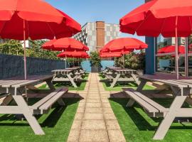 ibis budget Paris Porte d'Aubervilliers，位于奥贝维利埃的酒店