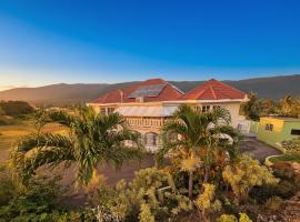 Private Villa Paradise - Pool & Mountain Views，位于Top Hill的宠物友好酒店