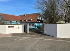 L'atelier du g&icirc;te bleu，位于Willgottheim的乡村别墅